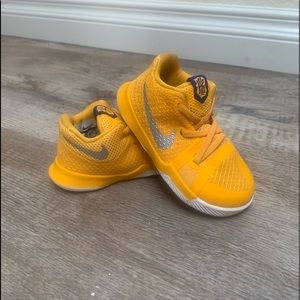 Kyrie 3 Mac & Cheese shoes